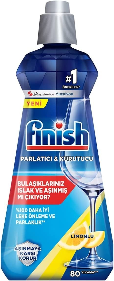 FİNİSH PARLATICI 400 ML LİMON*12