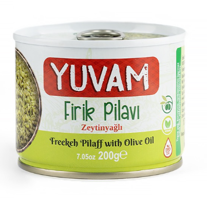 YUVAM 200 GR CANNED FRIK PILAF PLAIN*24