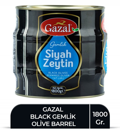 GAZAL 1800 GR BLACK GEMLİK OLİVE BARREL *4