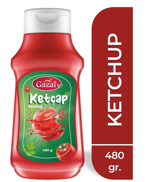 GAZAL KETCHUP 475 GR*12