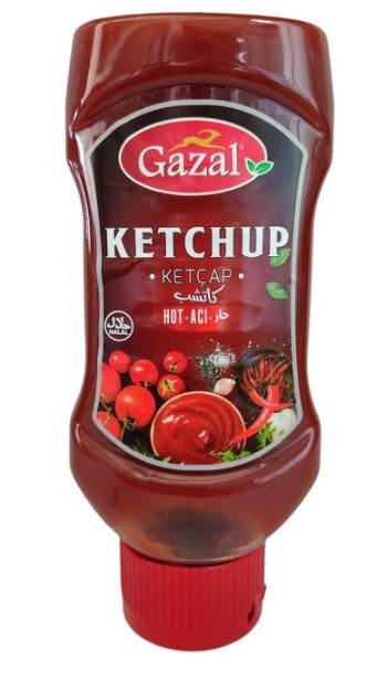 GAZAL KETÇAP ACILI 520 GR*12