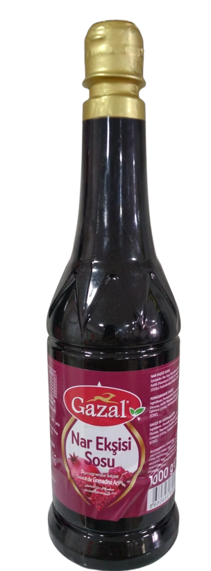 GAZAL POMEGRANATE SOUR SAUCE PET 1 LT*12