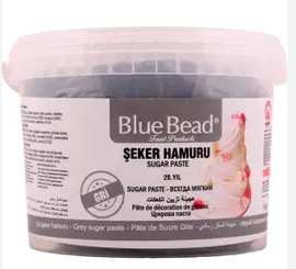 BLUE BEAD 1 KG GRAY SUGAR DOUGH*12