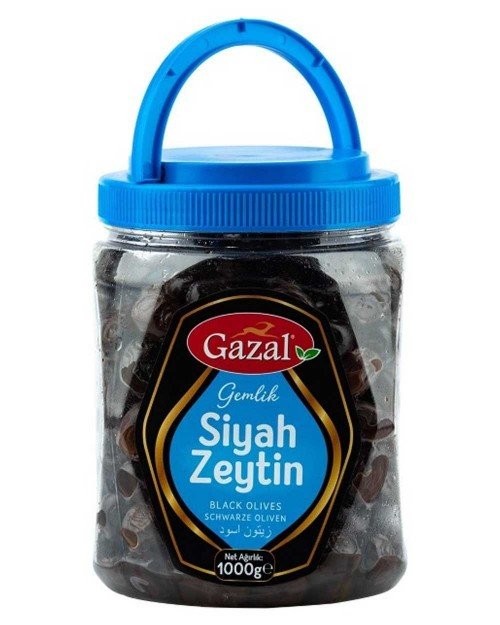 OLIVES GEMLIK NOIRES GAZAL 1000 GR *6