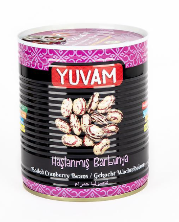 YUVAM 800 GR HAŞLANMIŞ BARBUNYA*6