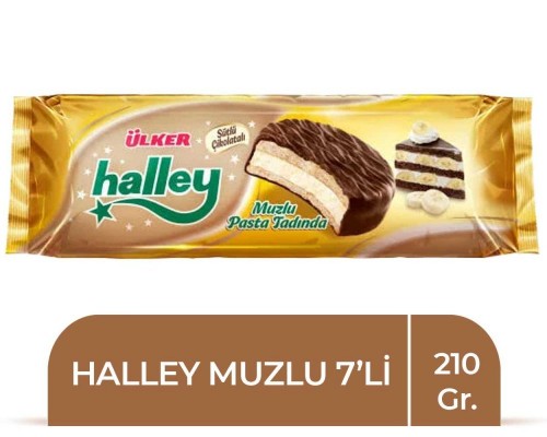 ÜLKER(395-07)HALLEY MUZLU 7Lİ*12