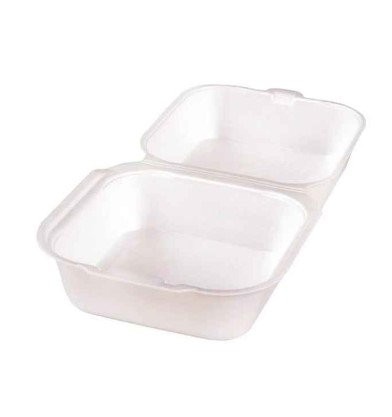 FOAM PLATE HAMBURGER CONTAINER SMALL(125*110*67)*250