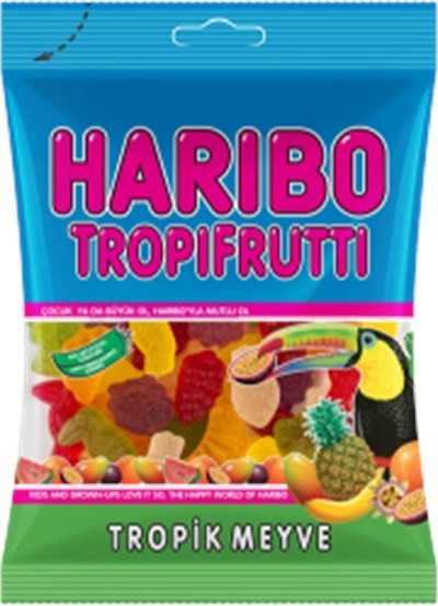 HARİBO 80 GR FRUIT TROPICAL *24