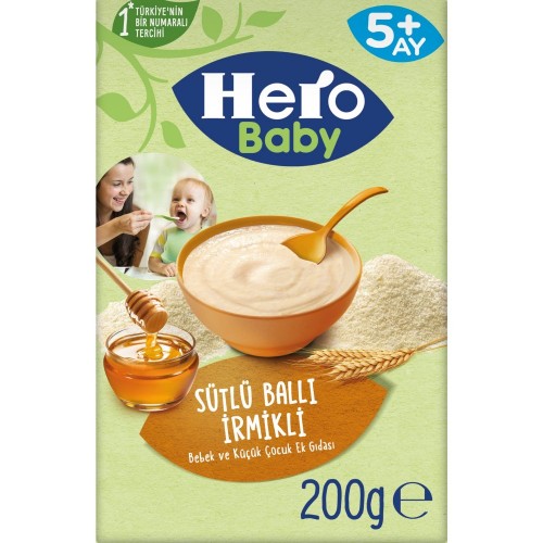 ÜLKER HERO BABY 200 GR (5991-04) MILK HONEY SEMOLINA *12