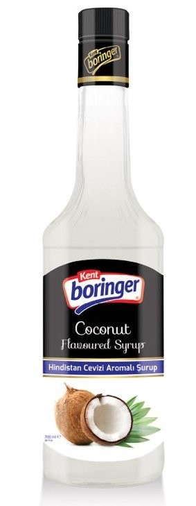 K.BORINGER 700 ML SYRUP WITH HIND. RESPONSE FLAVORED*6