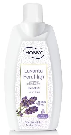 HOBBY 1500 ML LIQUID NATURAL SOAP LAVENDER*8