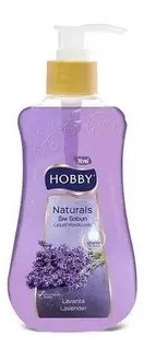 HOBBY 400 ML NATURAL LIQUID SOAP LAVENDER*24