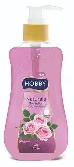 HOBBY 400 ML NATURAL SIVI SABUN GÜL*24