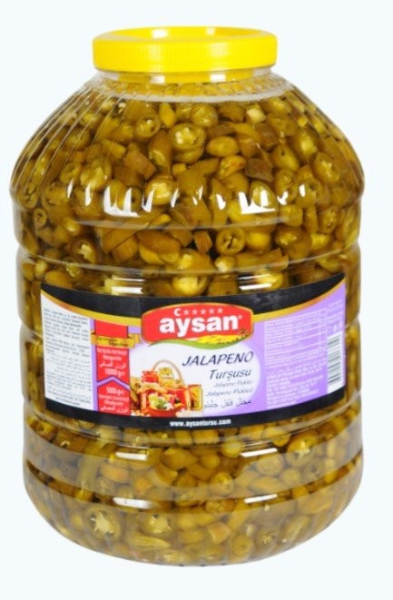 AYSAN PICKLE PET 5 KG(GROSS 2,5KG) JALEPENO*2