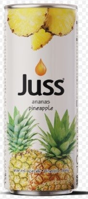 JUSS 250 ML ANANAS*24