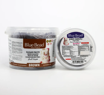 BLUE BEAD 200 GR BROWN SUGAR DOUGH*48