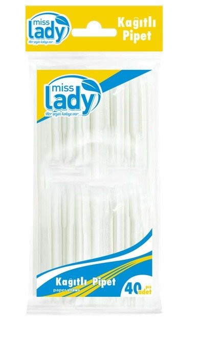 MISS LADY PIPETTE WITH PAPER 40 PCS *120