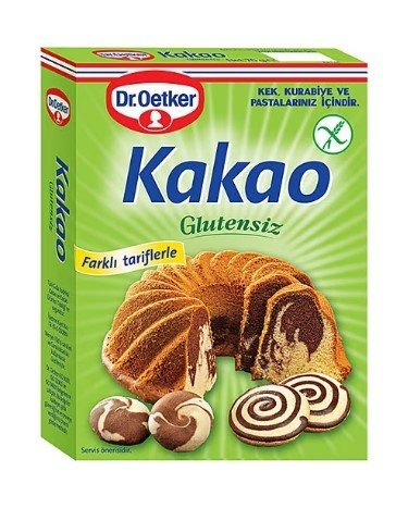 DR.OETKER GLUTENSİZ KAKAO 70 GR*8