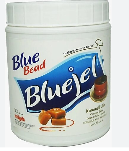 BLUE BEAD 7 KG COLD JELLY CARAMEL FLAVOR*4