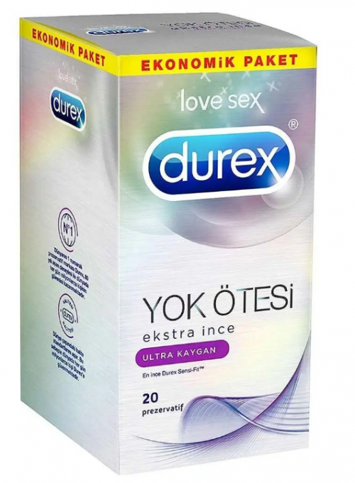 DUREX CONSERVATEUR AU-DELÀ DE NON 20pcs ULTRA GLISSANT*6