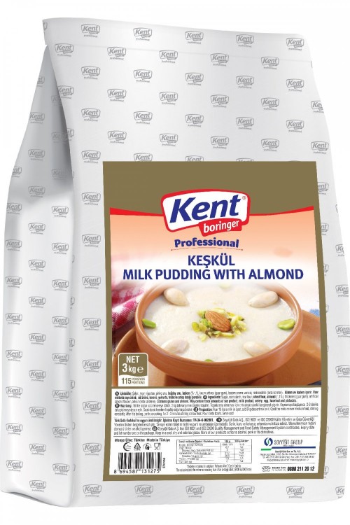 K.BORINGER 3 KG MILK PUDING*4