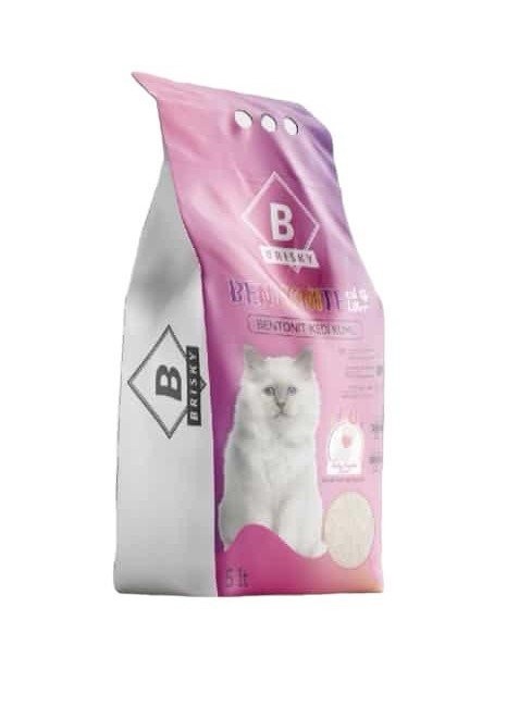 BRISKY KEDİ KUMU 5 LT PUDRALI*1