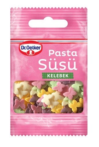 DR.OETKER DEKOR PASTA SÜSÜ 10 GR KELEBEK*25