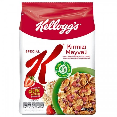 ÜLKER (2720-04)KELLOGG'S RED FRUIT 400 GR*10