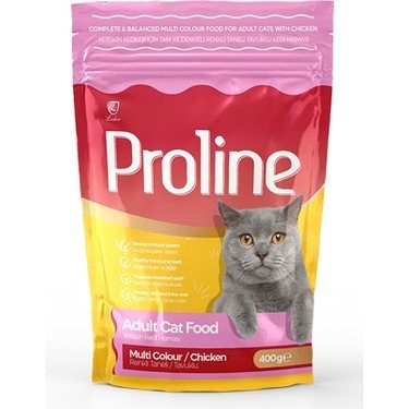 PROLİNE KEDİ ADULT 400 GR TAVUKLU *12