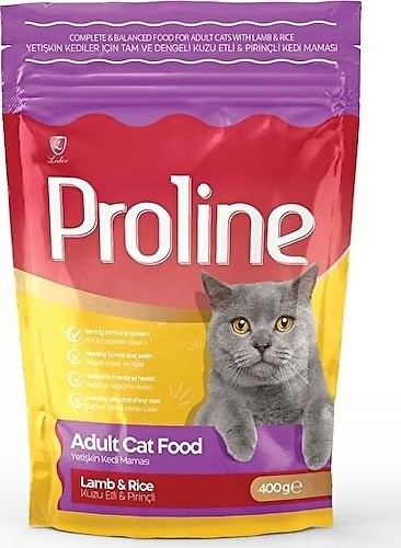 PROLİNE KEDİ ADULT 400 GR KUZU ETLİ *12