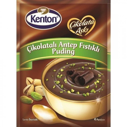 KENTON PUDİNG 100 GR ÇİKOLATALI ANTEP FIST.*24