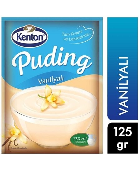 KENTON PUDING 125 GR VANILLE *24