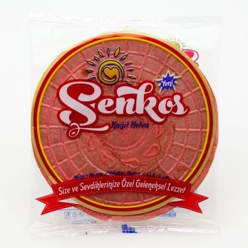 ŞENKOS 25 GR KAĞIT HELVA STRAWBERRY*60