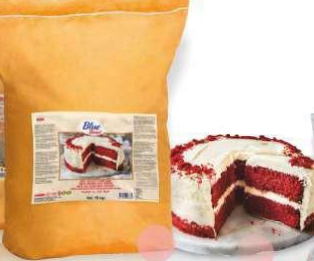 BLUE BEAD 10 KG RED VELVET CAKE MIX*1