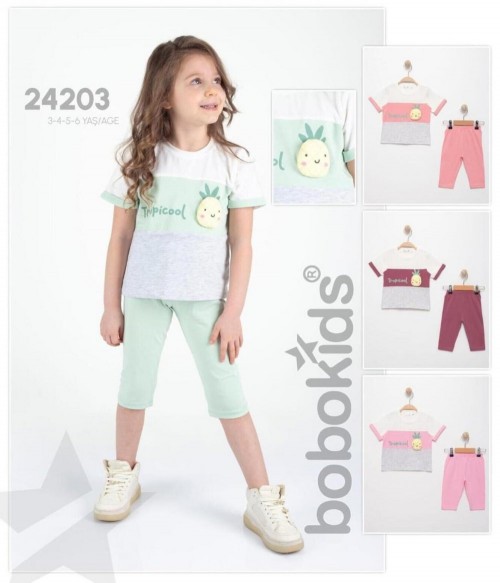 GIRL SUIT PRINTED