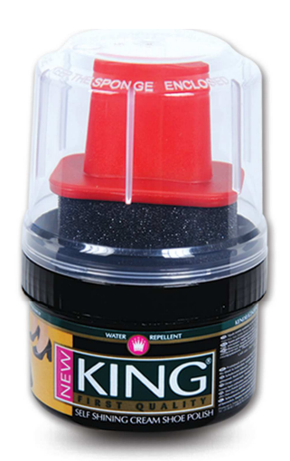 NEW KING ECO CREAM 60 ML PEINTURE POUR CHAUSSURES NATUREL*96