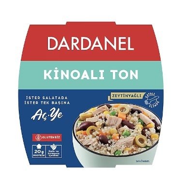 DARDANEL 160 GR KİNOALI TON BALIĞI *6