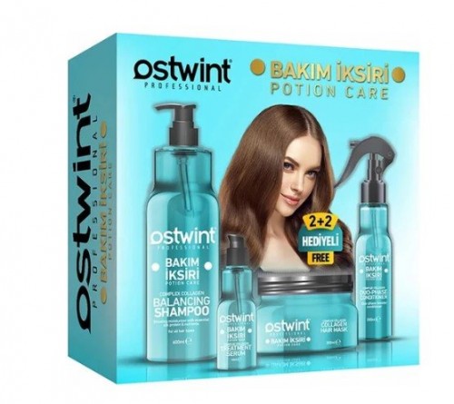 OSTWİNT 1200 ML SAÇ İKSİRİ SET KOLAJEN*12