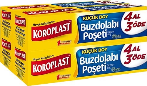 KOROPLAST BUZDOLABI POŞET 4 AL 3 ÖDE KÜÇÜK 40 LI*24