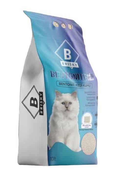 BRISKY KEDİ KUMU 10 LT SABUN KOKULU *1