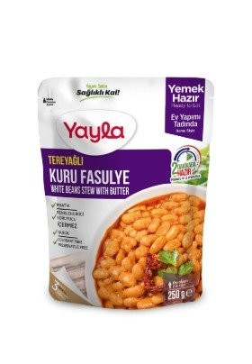 YAYLA 250 GR TEREYAĞLI KURU FASULYE*12