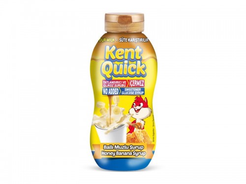 KENTQUICK SYRUP WITH HONEY BANANA 300 GR*15
