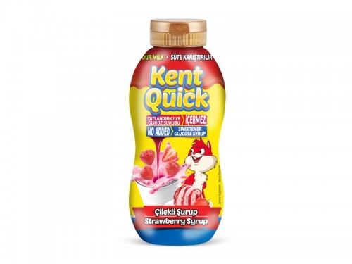 KENTQUICK SYRUP WITH STRAWBERRY 300 GR*15
