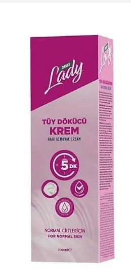 DERBY LADY TÜY DÖK.KREM 100 ML NORMAL CİLTLER*12