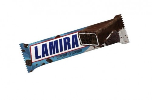 لاميرا 50 جرام بار شوكولاتة مع قطع الأوريو *24