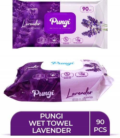 PUNGİ 90 WET TOWEL LAVENDER*24