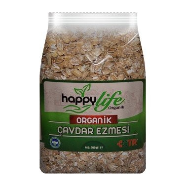 HAPPY LİFE 500 GR ORGANİK ÇAVDAR EZMESİ*12