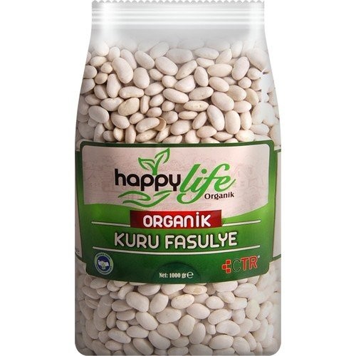 HAPPY LİFE 1000 GR ORGANIC DRIED BEANS*12