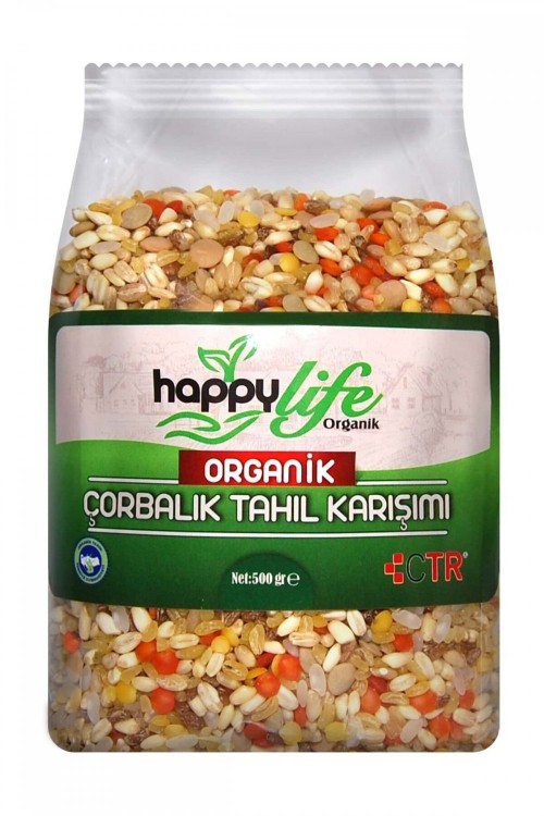 HAPPY LIFE 500 GR SOUP GRAIN MIXTURE*12