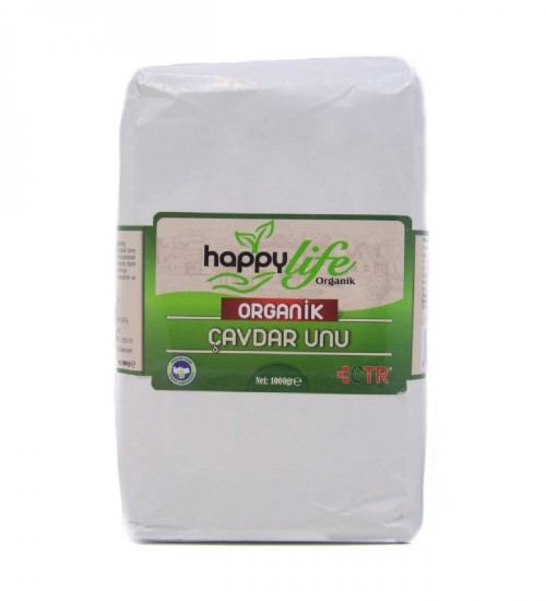 HAPPY LIFE 1000 GR FARINE DE SEIGLE BIO*12